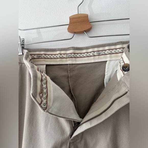 Haggar Khaki Pants - Tan - Flat Front - Pockets - Size:36x30 - Picture 7 of 11